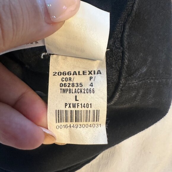 Spanx High Rise Side Zip Alexia Stretch Skinny Jeans Indigo - Large (10-12) - Picture 14 of 15